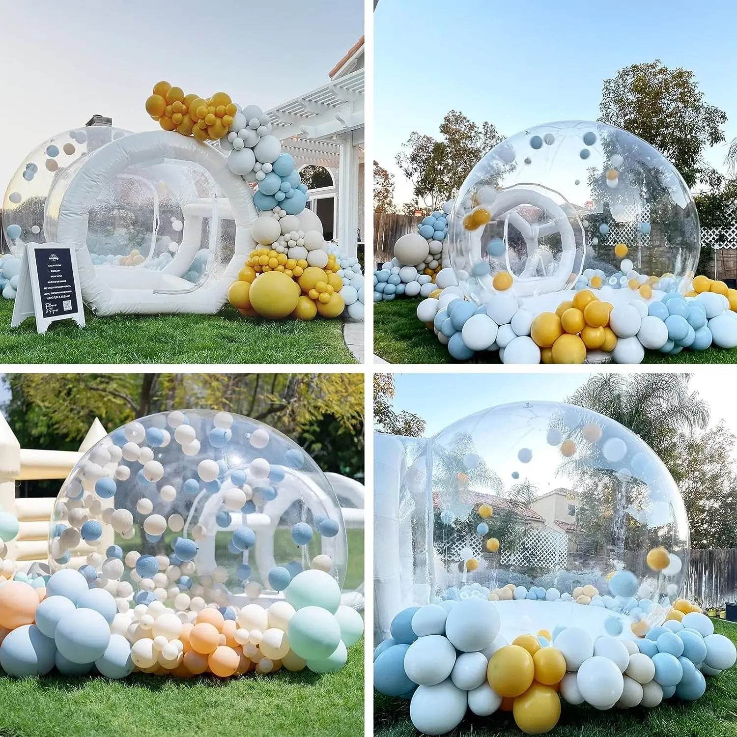 Customization White Bounce House Transparent Inflatable Bubble Dome - ToylandEU