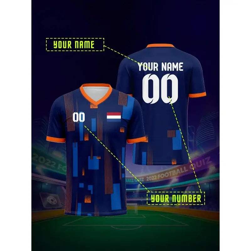  Customized 3D Printed Jersey T Shirt For Men Pro -  ToylandEU™