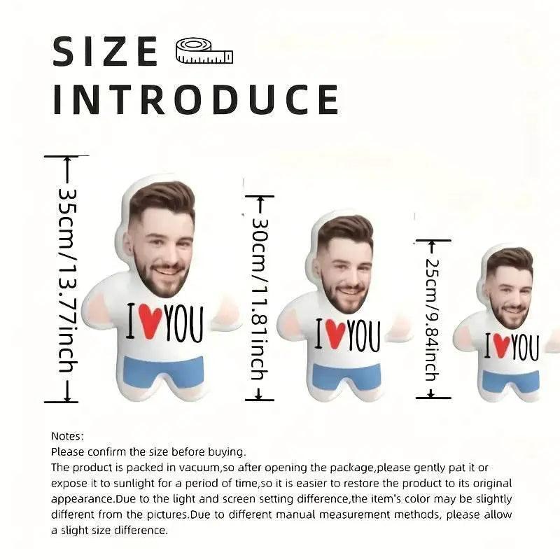  Customized I Love You Plush Pillow Fun Decor for Sofa -  ToylandEU™