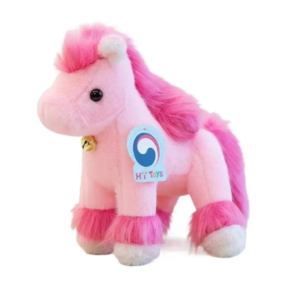 Cute 20cm Horse Plush Toy Kawaii Pony Stuffed Animal Gift - ToylandEU