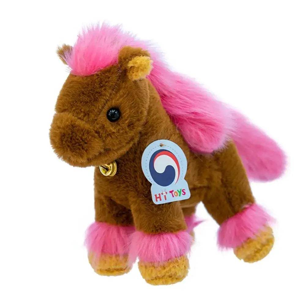 Cute 20cm Horse Plush Toy Kawaii Pony Stuffed Animal Gift - ToylandEU