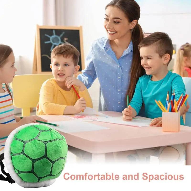 Cute Anime Turtle Plush Backpack - Fun & Cozy for Kids' Adventures! - ToylandEU