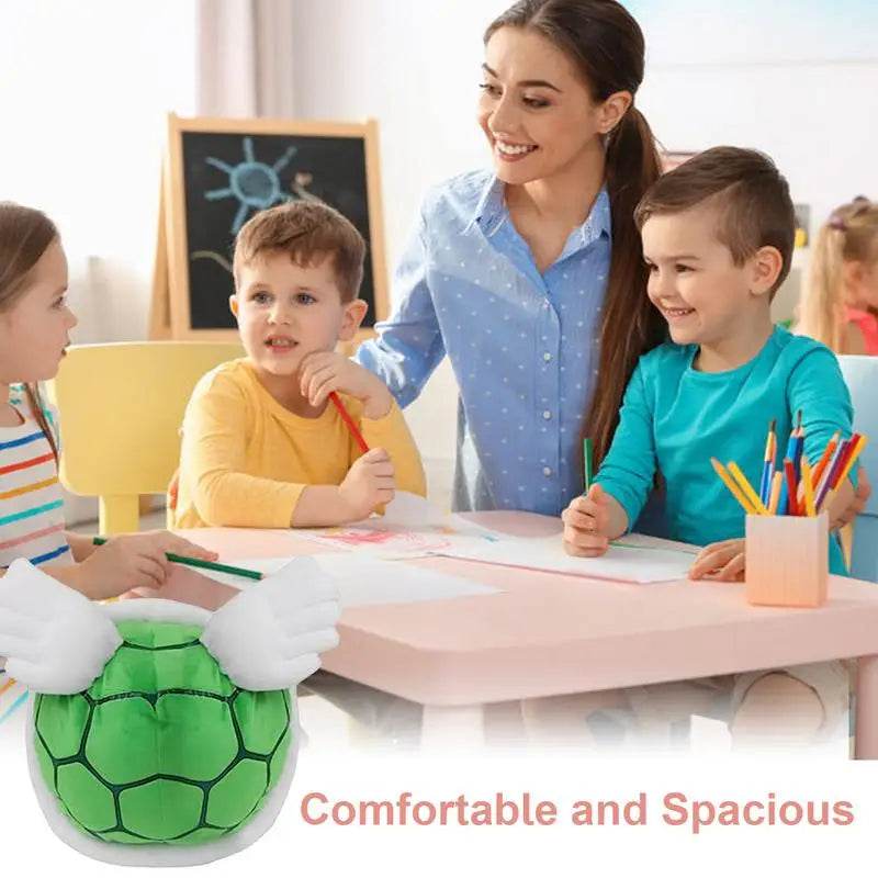 Cute Anime Turtle Plush Backpack - Fun & Cozy for Kids' Adventures! - ToylandEU