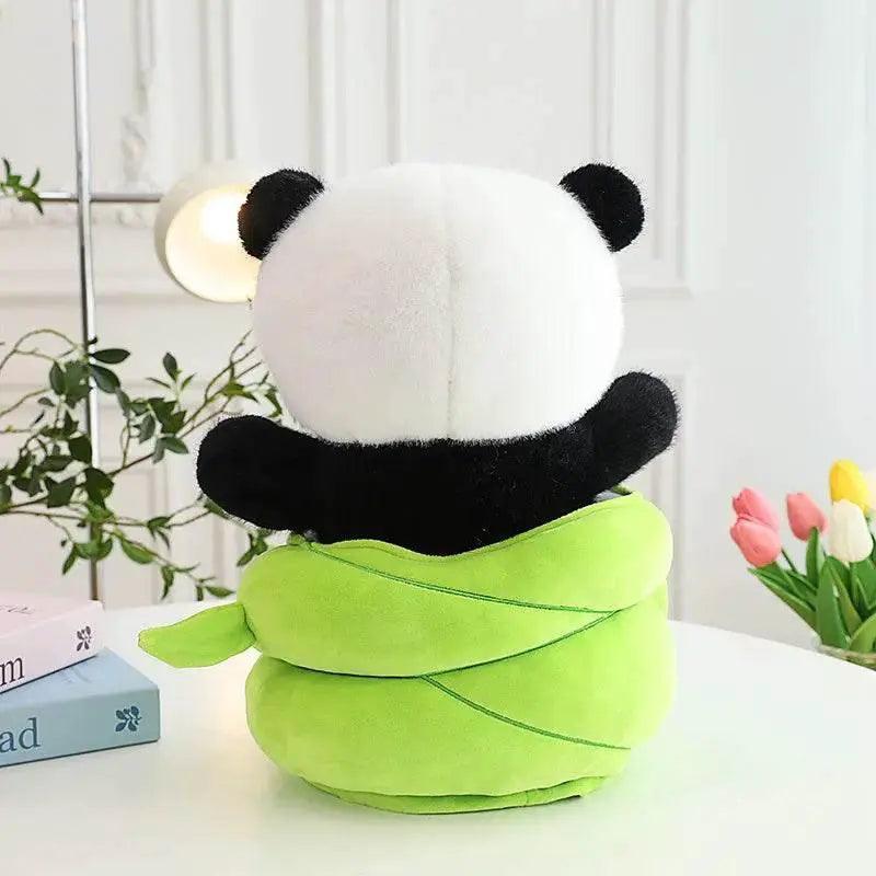  Cute Bamboo Panda Dinosaur Rabbit Plush Toy for Home Decoration and Comfort Sleep Pillow -  ToylandEU™