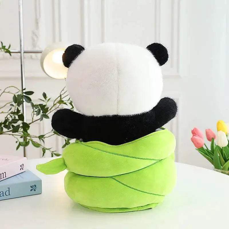 Cute Bamboo Panda Dinosaur Rabbit Plush Toy for Home Decoration and Comfort Sleep Pillow - ToylandEU