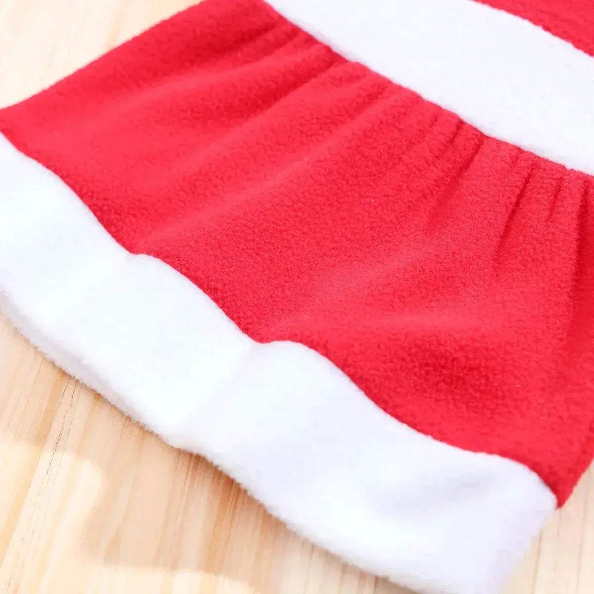 Cute Christmas Baby Girl Dress Set 3pc Hat Socks Outfit - ToylandEU