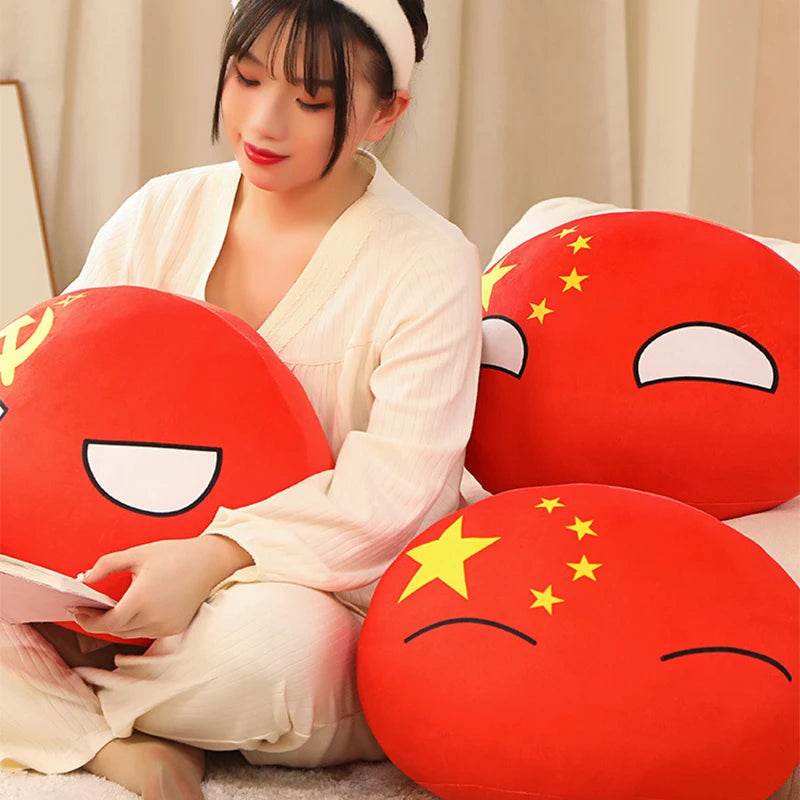 Cute Countryball Plush Toy With Kawaii Theme For Kids - ToylandEU