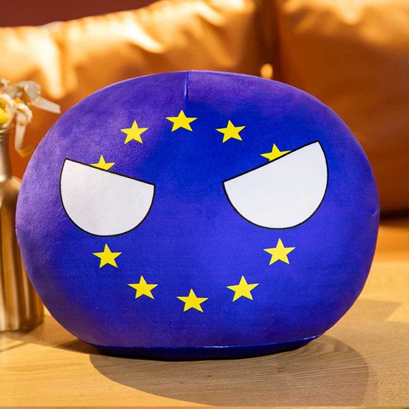 Cute Countryball Plush Toy With Kawaii Theme For Kids - ToylandEU