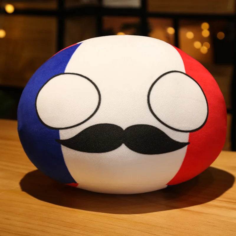 Cute Countryball Plush Toy With Kawaii Theme For Kids - ToylandEU