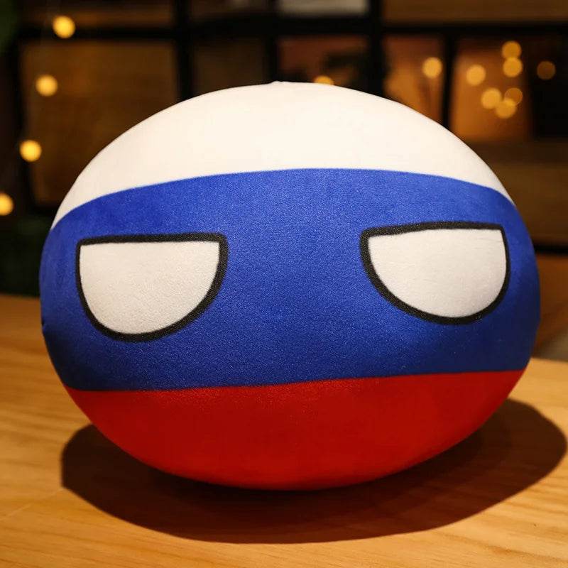 Cute Countryball Plush Toy With Kawaii Theme For Kids - ToylandEU