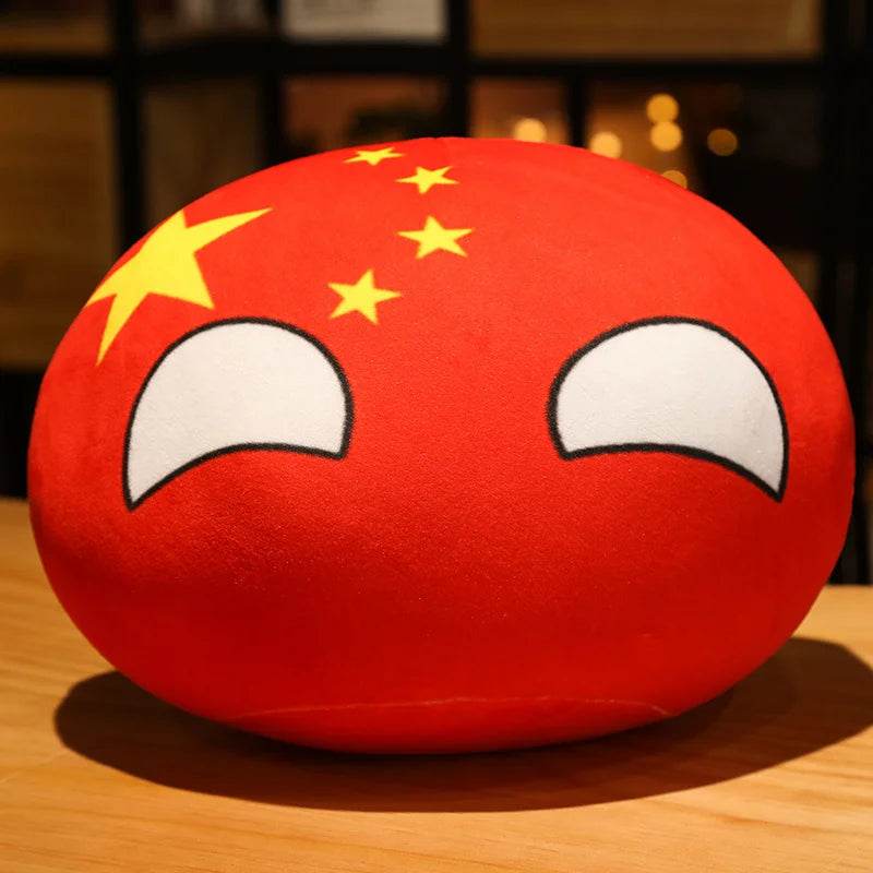 Cute Countryball Plush Toy With Kawaii Theme For Kids - ToylandEU
