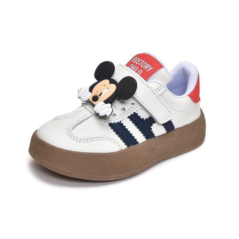 Cute Disney Casual Sneakers with Anti-Slip Soft Sole for Boys and Girls Ages 4-6 - ToylandEU