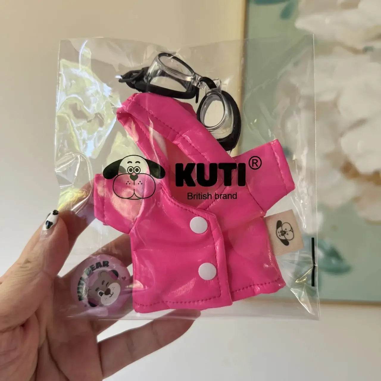 Cute Doll Accessories Pilot Raincoat Hooded Cape For Labubu - ToylandEU