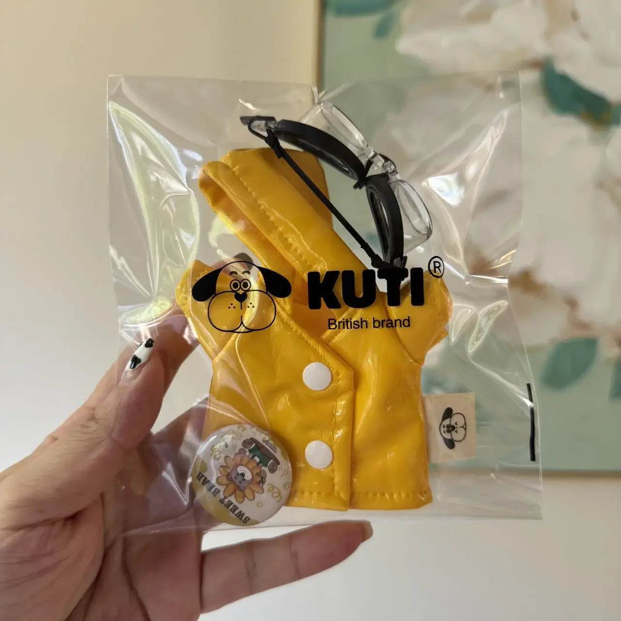 Cute Doll Accessories Pilot Raincoat Hooded Cape For Labubu - ToylandEU