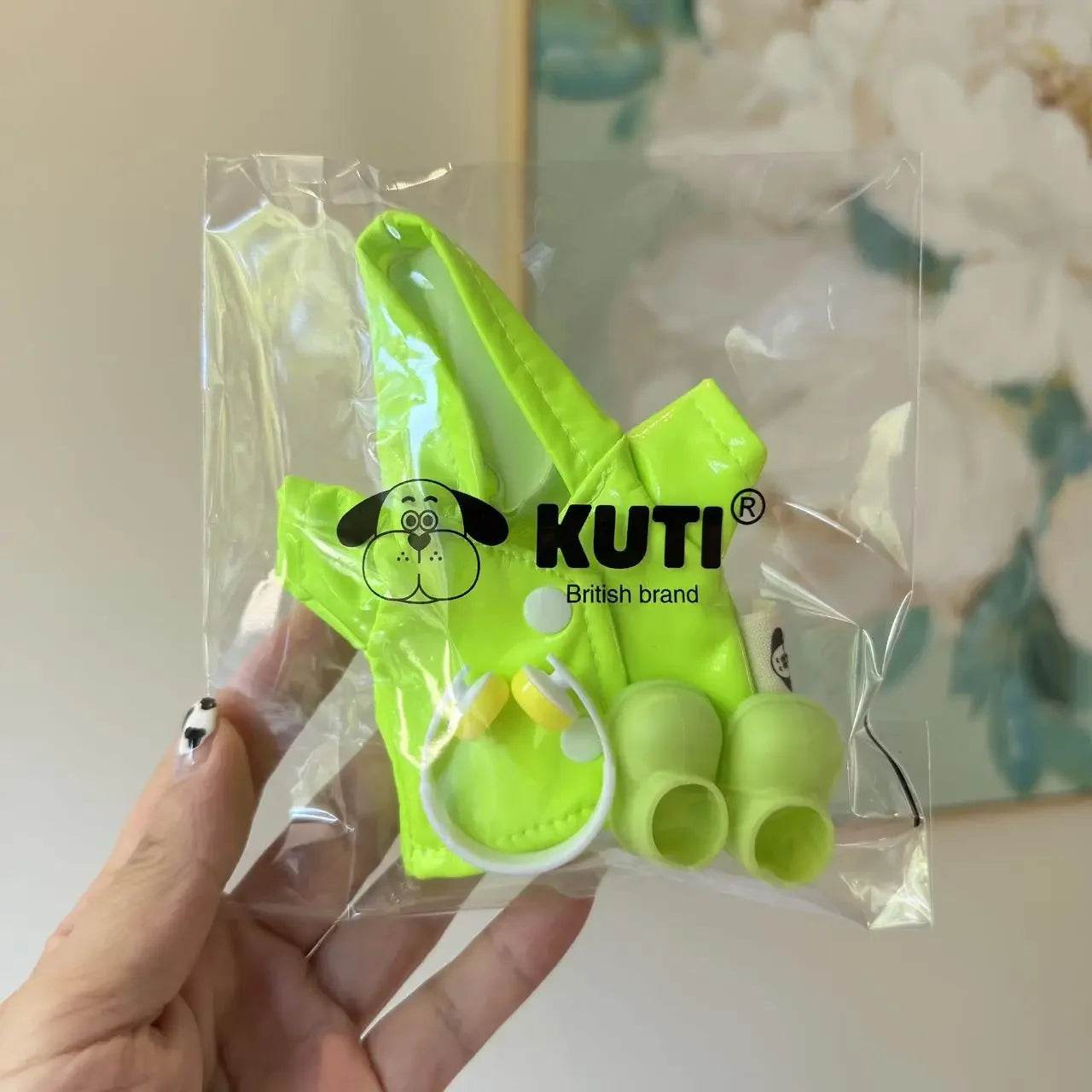 Cute Doll Accessories Pilot Raincoat Hooded Cape For Labubu - ToylandEU