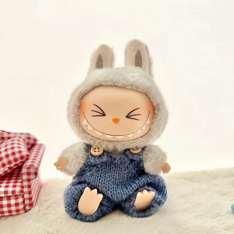 Cute Doll Accessories Sweater Set For Labubu 17cm Dolls - ToylandEU