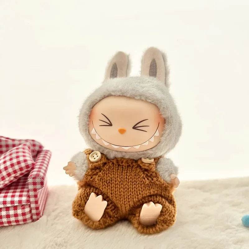 Cute Doll Accessories Sweater Set For Labubu 17cm Dolls - ToylandEU