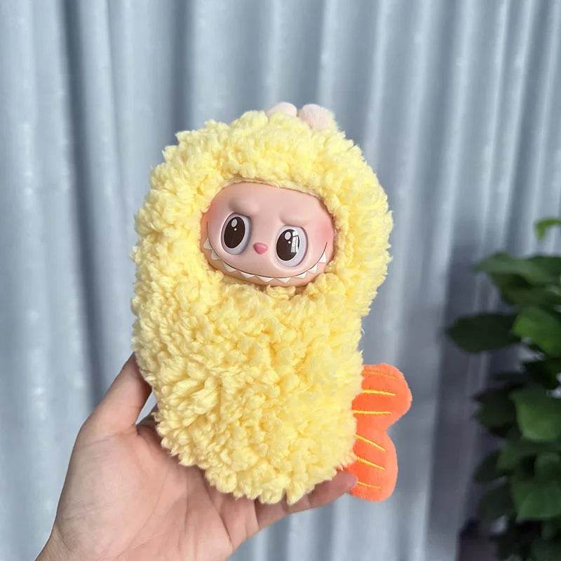Cute Doll Clothes Fried Shrimp Outfit For Labubu Dolls - ToylandEU
