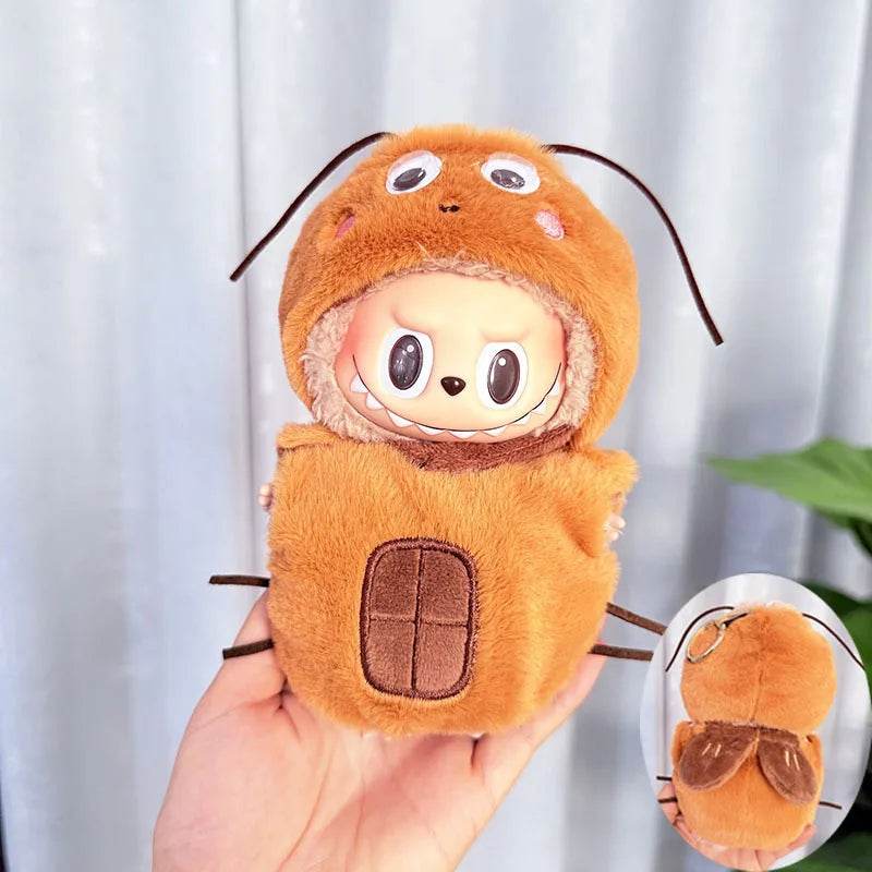 Cute Doll Clothes Fried Shrimp Outfit For Labubu Dolls - ToylandEU