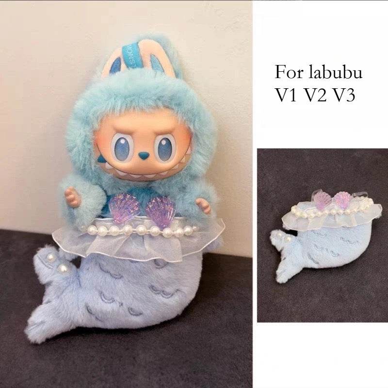 Cute Doll Clothes Fried Shrimp Outfit For Labubu Dolls - ToylandEU
