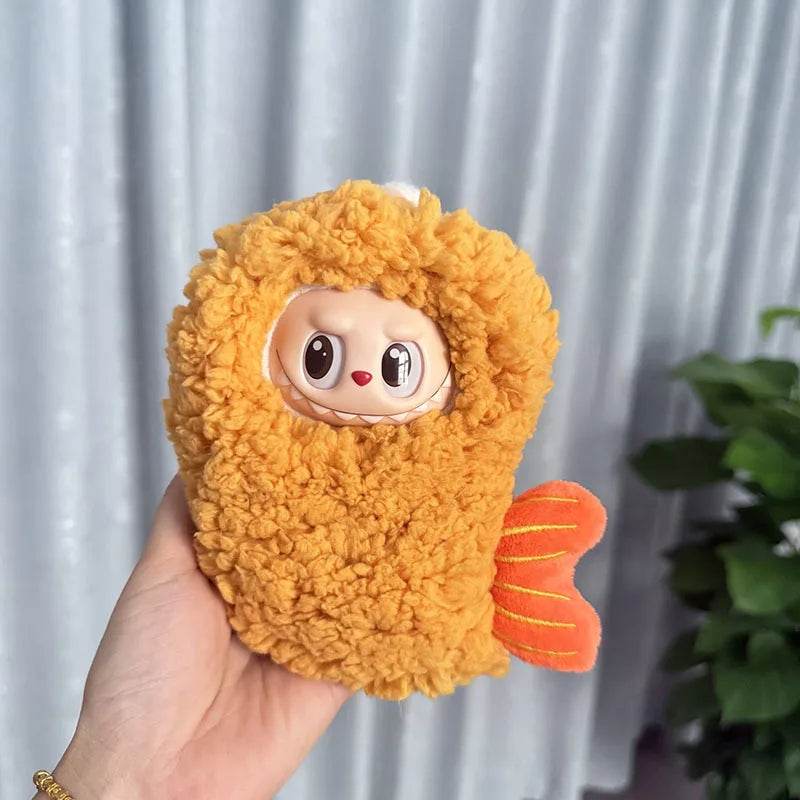 Cute Doll Clothes Fried Shrimp Outfit For Labubu Dolls - ToylandEU