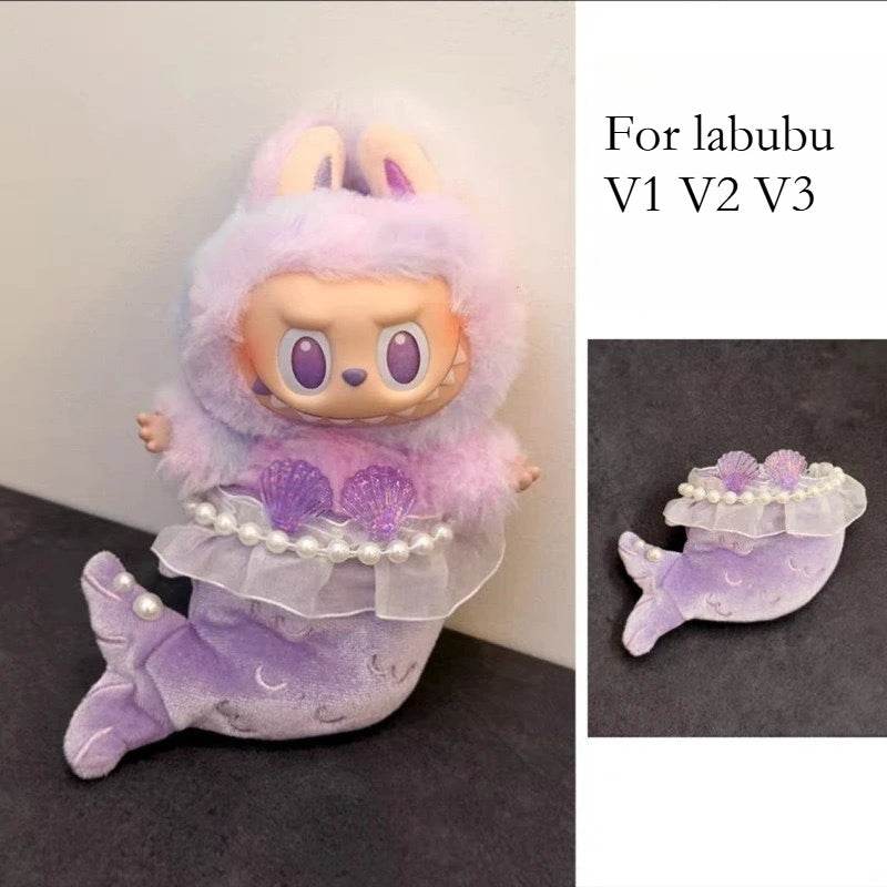 Cute Doll Clothes Fried Shrimp Outfit For Labubu Dolls - ToylandEU