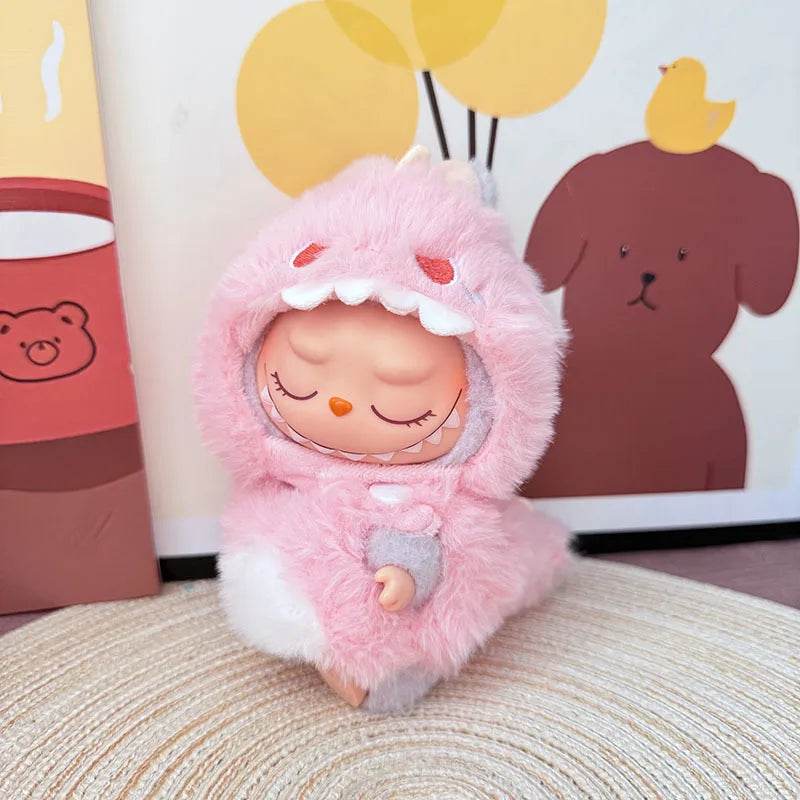 Cute Doll Clothes Fried Shrimp Outfit For Labubu Dolls - ToylandEU