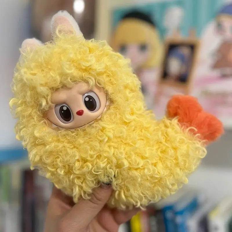 Cute Doll Clothes Fried Shrimp Outfit For Labubu Dolls - ToylandEU