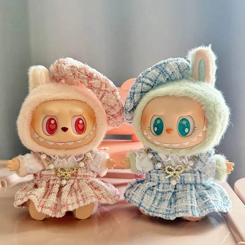 Cute Doll Clothes Kawaii Party Rompers For Labubu Dolls - ToylandEU