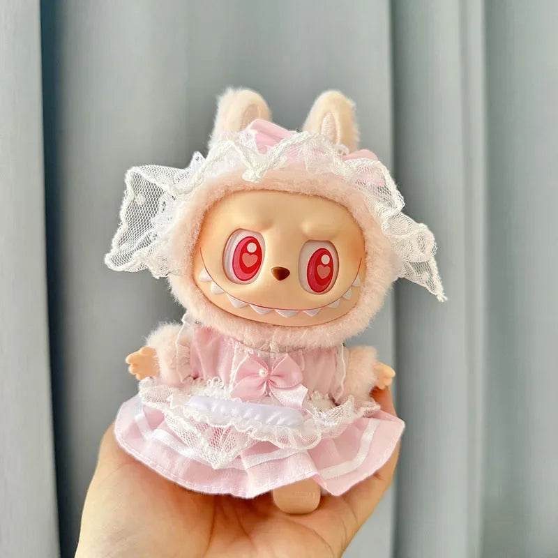 Cute Doll Clothes Kawaii Party Rompers For Labubu Dolls - ToylandEU