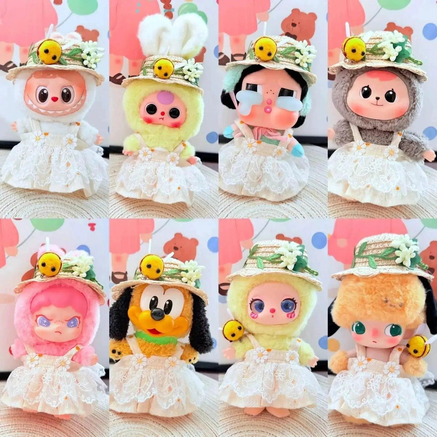  Cute Doll Clothes Korean Daisy Hat 17cm Toyland EU -  ToylandEU™