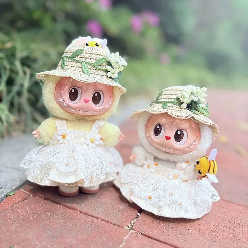 Cute Doll Clothes Korean Style Daisy Hat For Ladbubu - ToylandEU