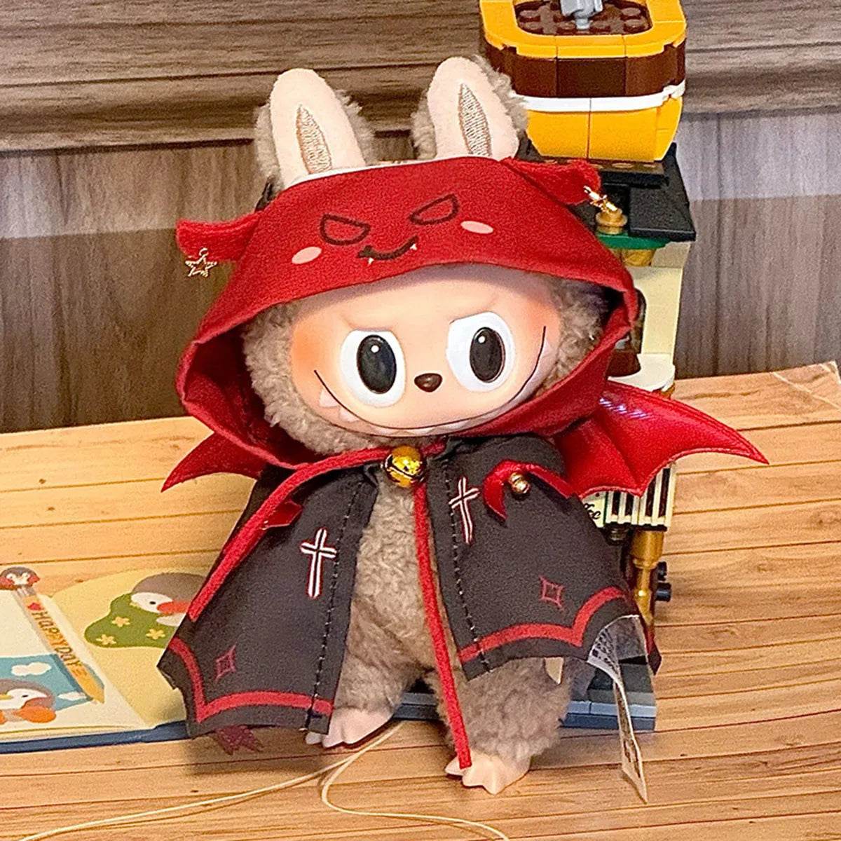 Cute Doll Clothes Outfit Accessories For Labubu V2 V1 Party Dress Set Little Devil Costumes Gifts - ToylandEU