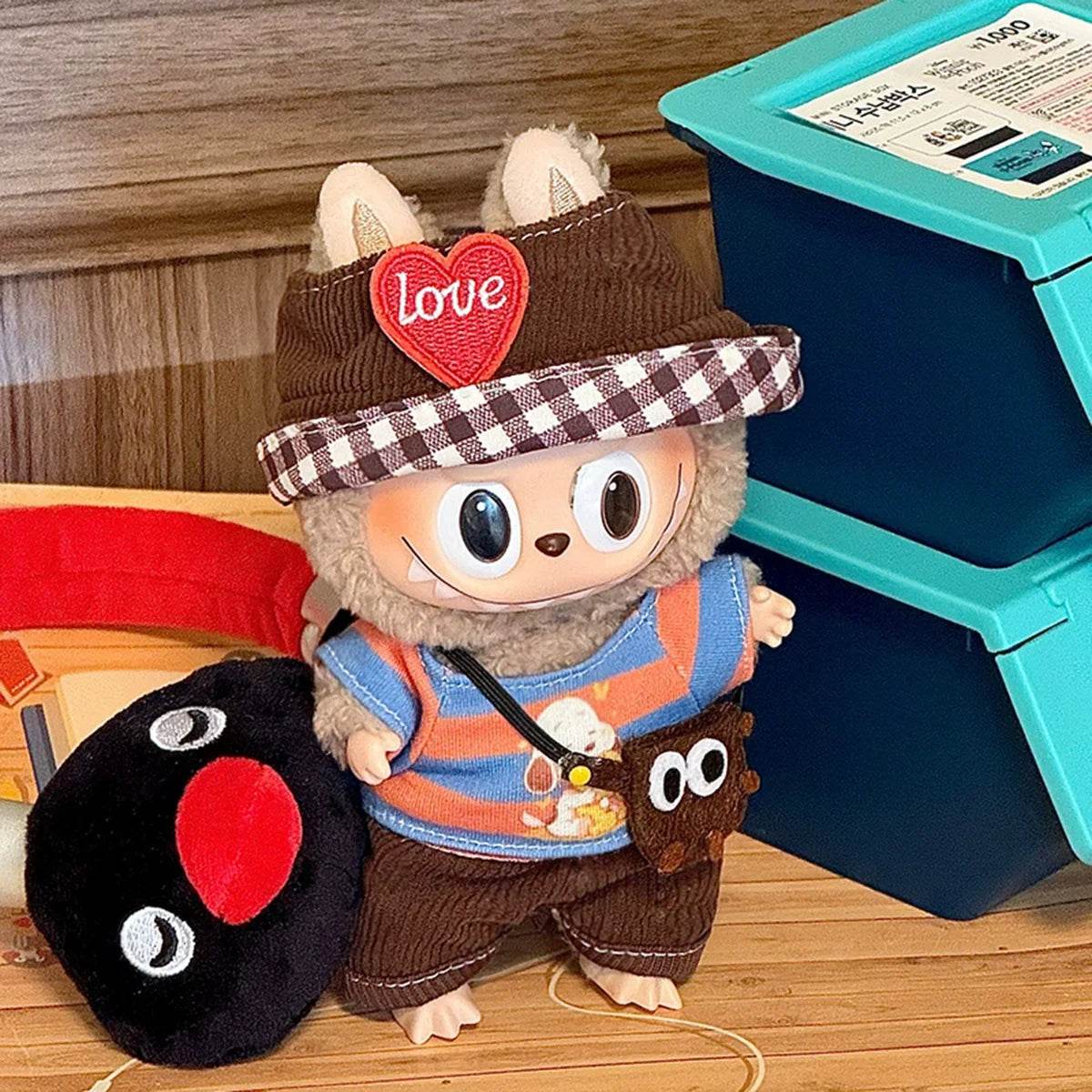 Cute Doll Clothes Outfit Accessories For Labubu V2 V1 Party Dress Set Little Devil Costumes Gifts - ToylandEU