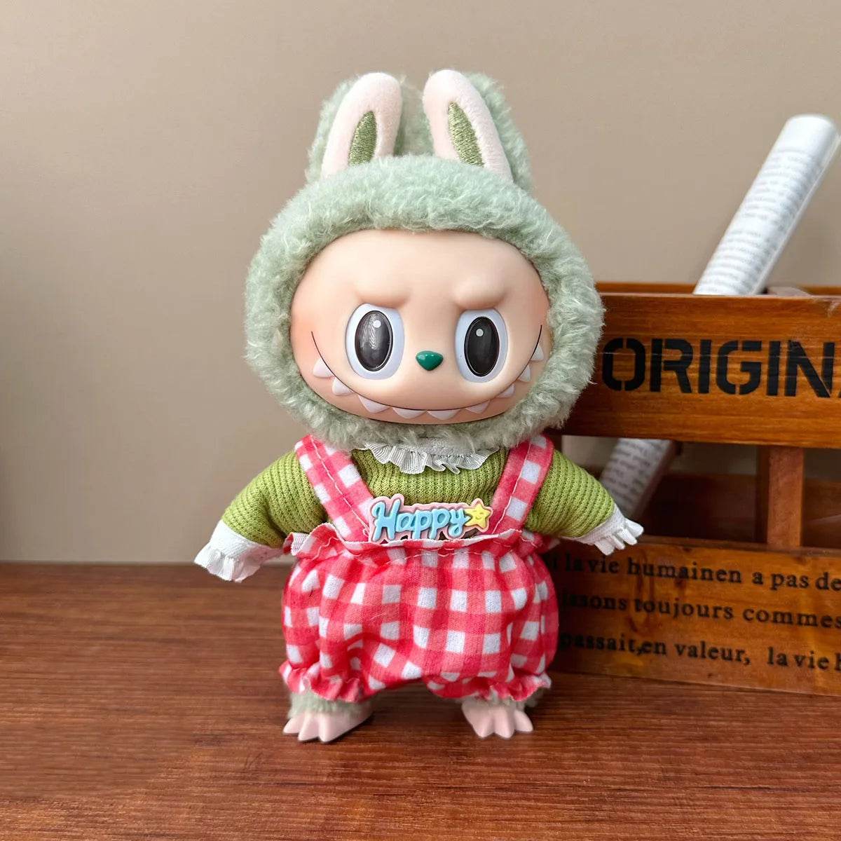 Cute Doll Clothes Outfit Accessories For Labubu V2 V1 Party Dress Set Little Devil Costumes Gifts - ToylandEU