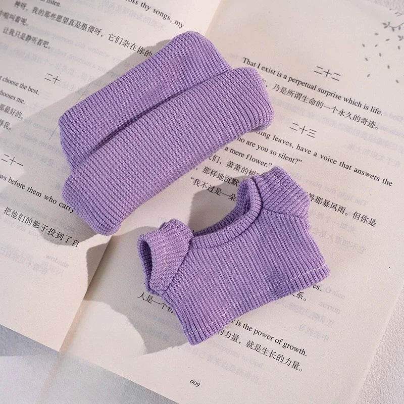 Cute Doll Clothes Trendy Macaron Korea Style For Labbubu - ToylandEU