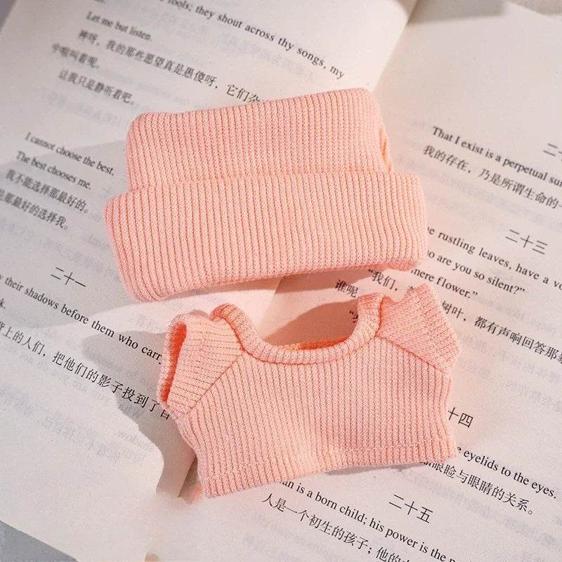 Cute Doll Clothes Trendy Macaron Korea Style For Labbubu - ToylandEU