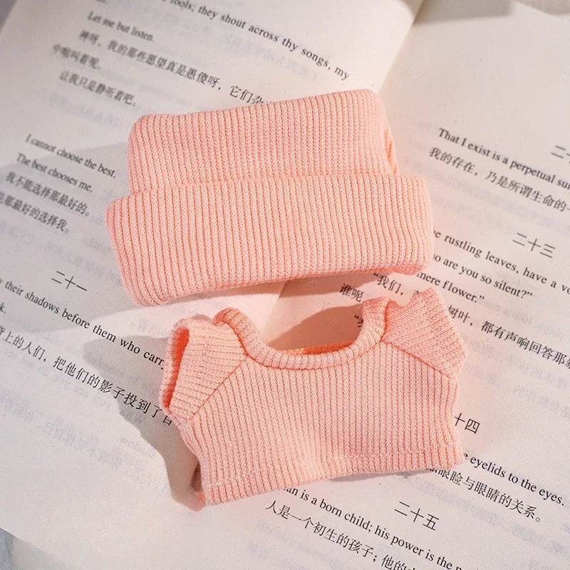 Cute Doll Clothes Trendy Macaron Korea Style For Labbubu - ToylandEU
