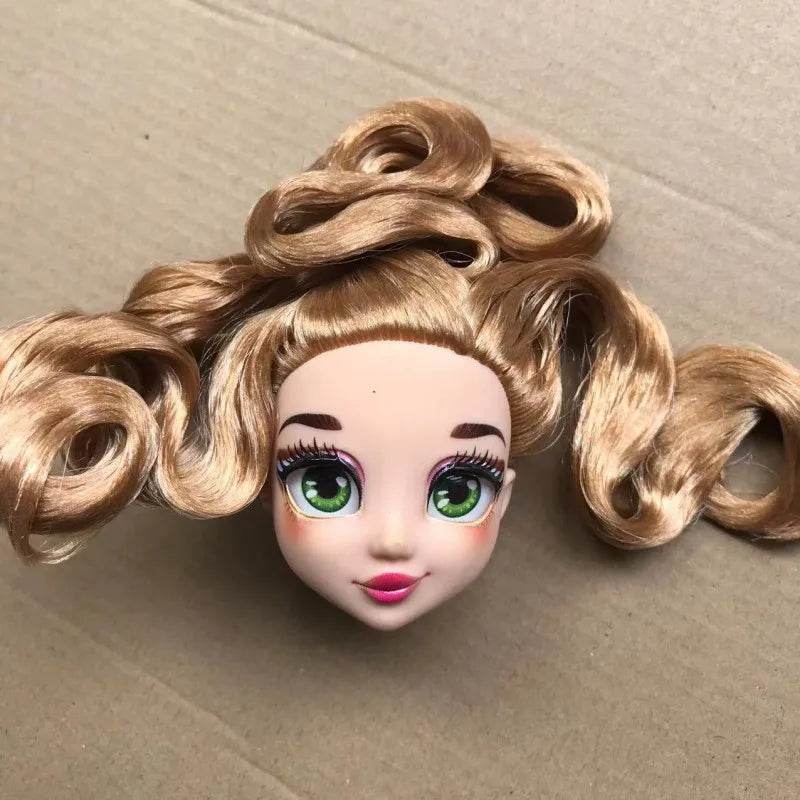 Cute Doll Heads Sparkly Glass Eyes One Sixth Scale Collector - ToylandEU