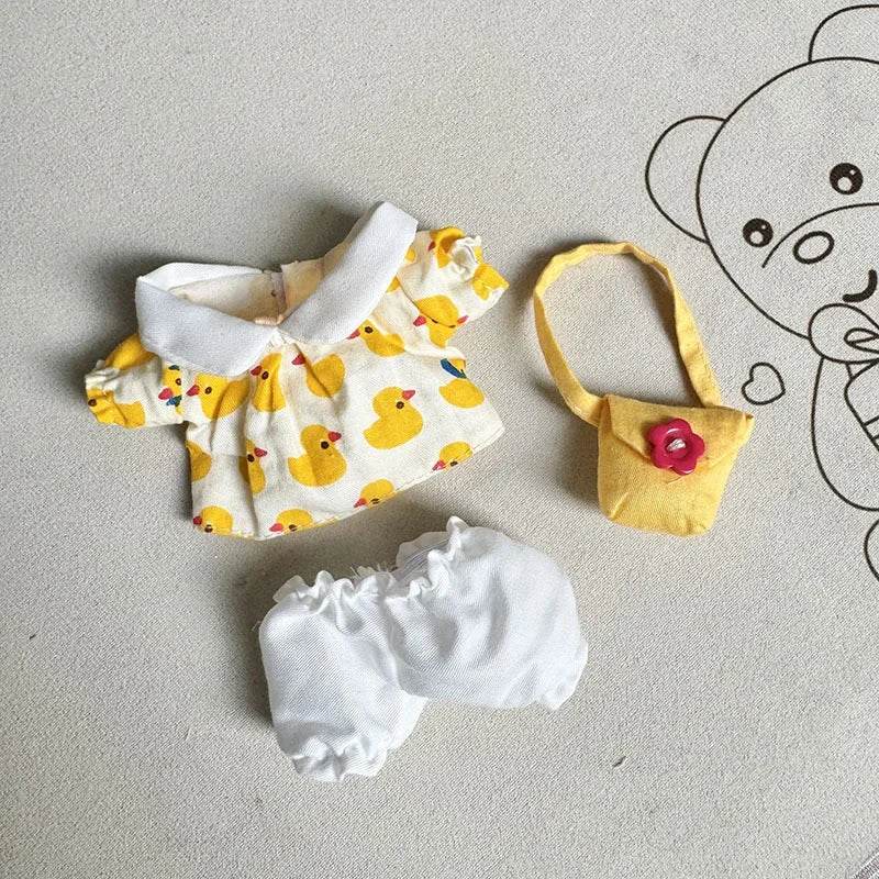 Cute Doll Outfit With Pineapple Sweater For Labubu Dolls - ToylandEU