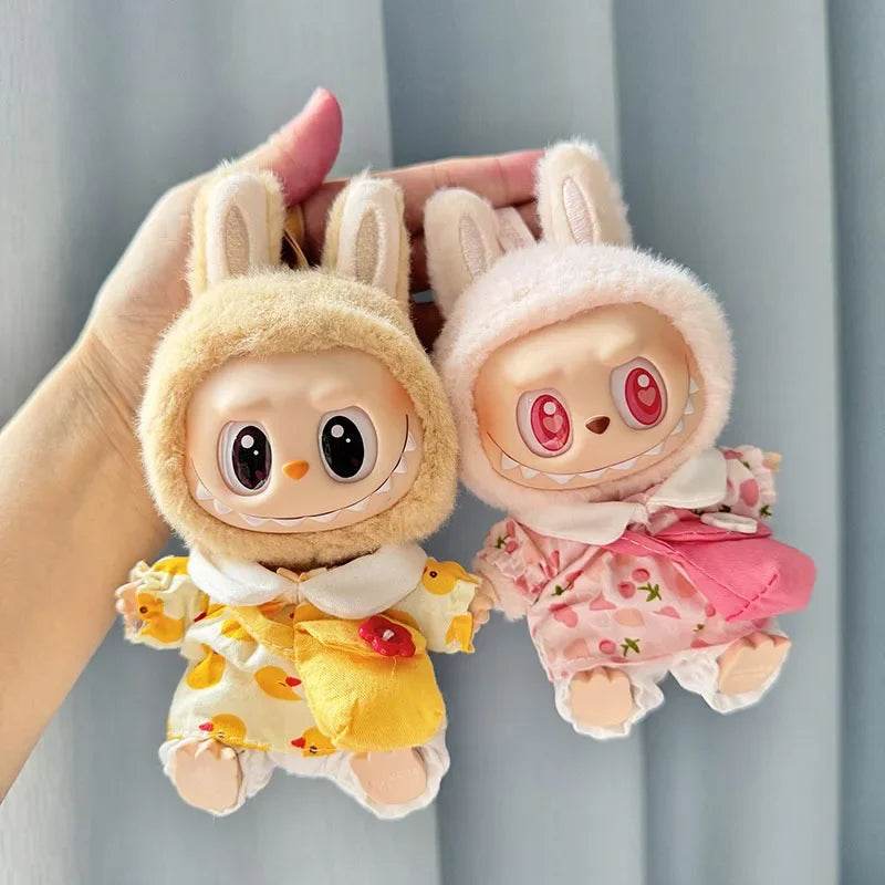 Cute Doll Outfit With Pineapple Sweater For Labubu Dolls - ToylandEU