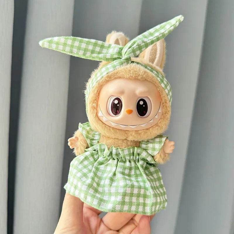Cute Doll Outfit With Pineapple Sweater For Labubu Dolls - ToylandEU