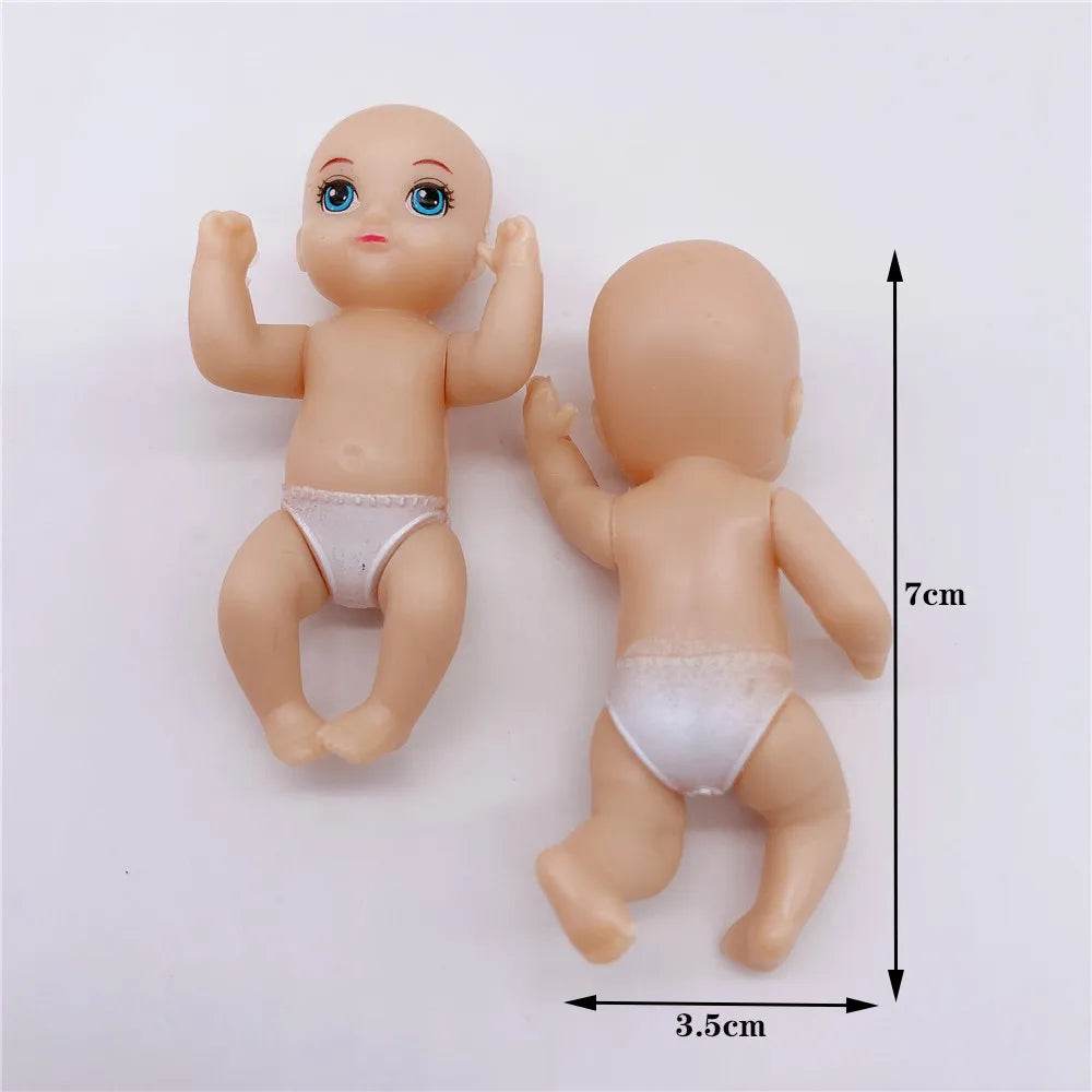 Cute Dollhouse Stroller Set 11.5 Inch Baby Dolls For Kids - ToylandEU