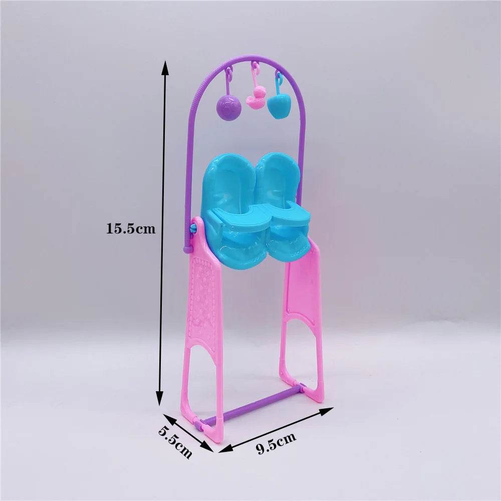 Cute Dollhouse Stroller Set 11.5 Inch Baby Dolls For Kids - ToylandEU