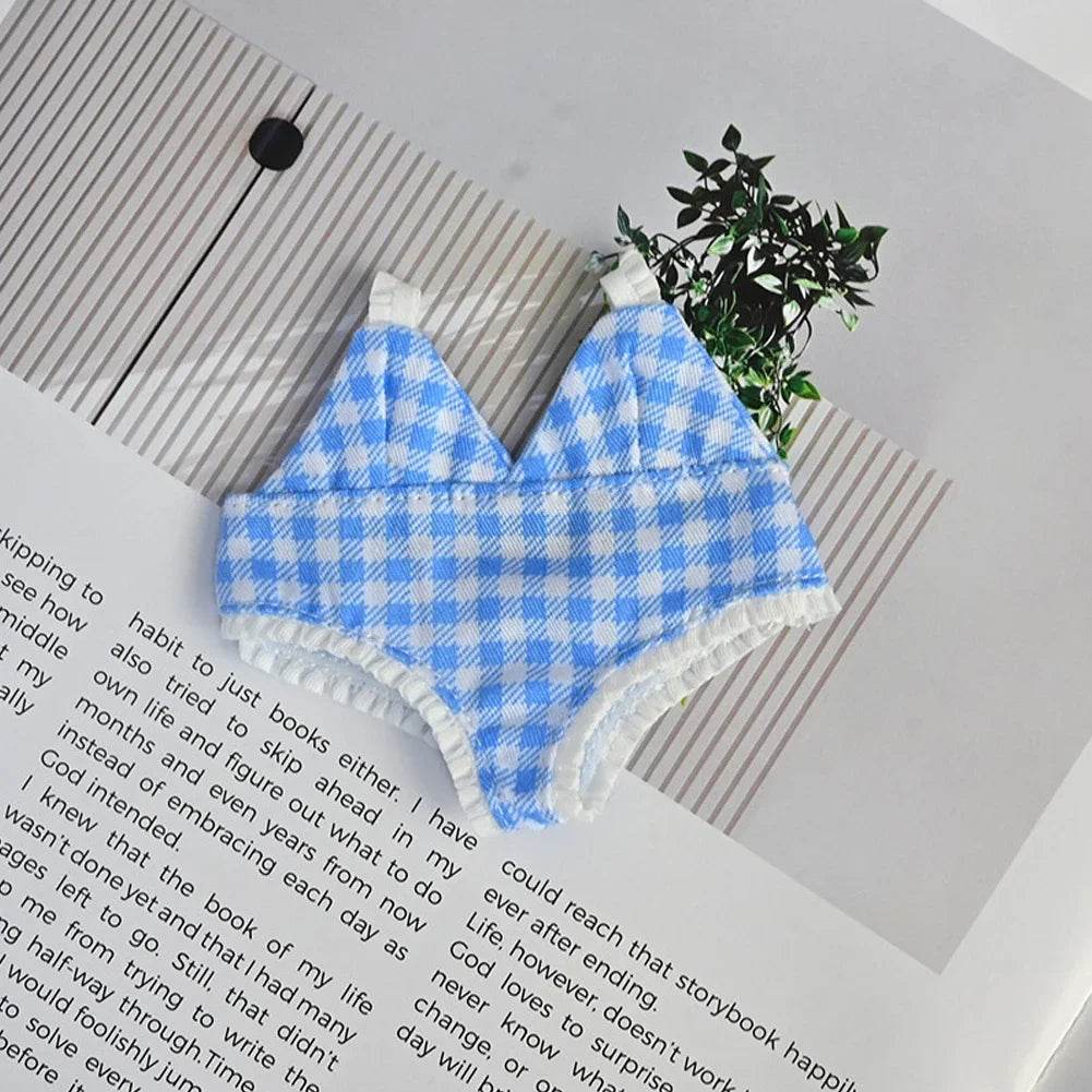 Cute Fashion Doll Accessories Set with Bikini Swimsuit and Rings for 3.0 Labubu V1 V2 V3 Dolls Labubu - ToylandEU