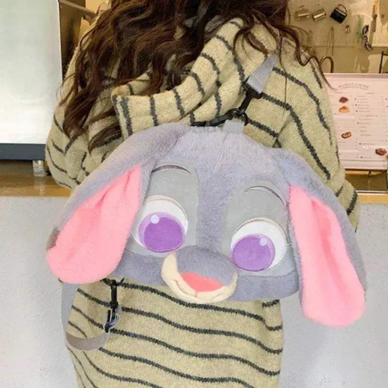 Cute Fox Plush Backpack For Kids With Fluffy Comfort - ToylandEU