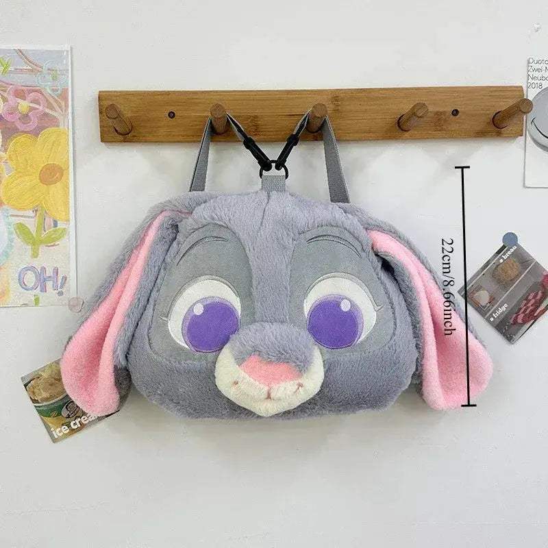 Cute Fox Plush Backpack For Kids With Fluffy Comfort - ToylandEU