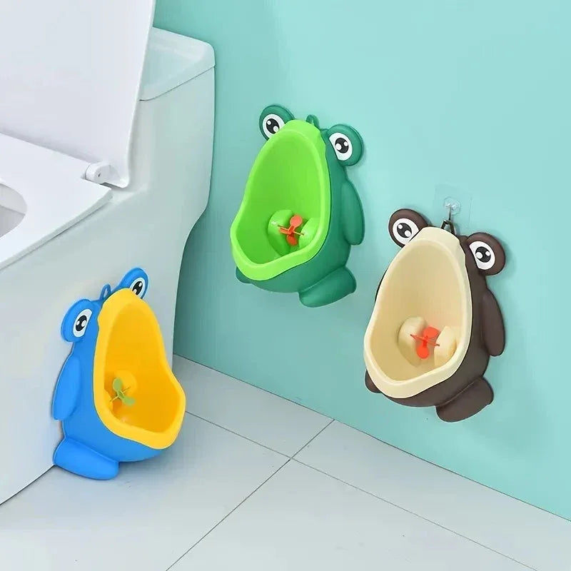 Cute Frog Potty Training Urinal For Boys With Target Aiming - ToylandEU
