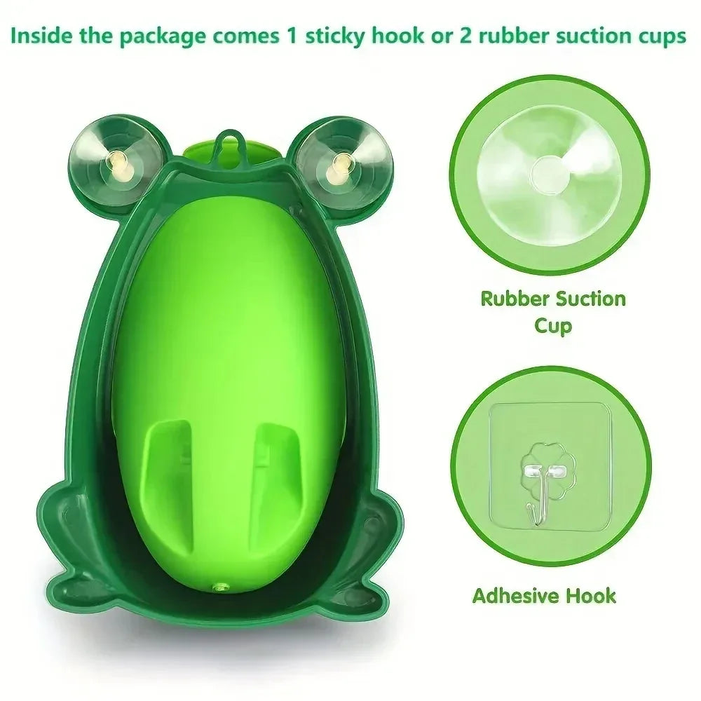 Cute Frog Potty Training Urinal For Boys With Target Aiming - ToylandEU
