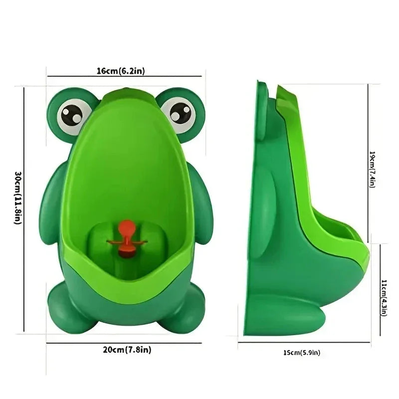 Cute Frog Potty Training Urinal For Boys With Target Aiming - ToylandEU